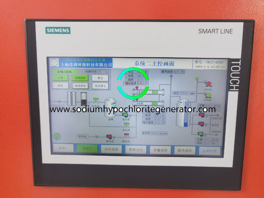 Automatic sodium hypochlorite generation