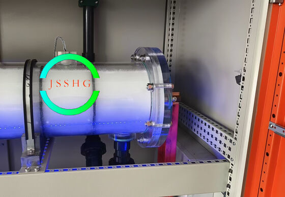 Large efficient sodium hypochlorite generator