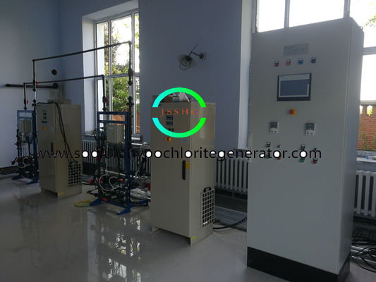 Titanium Integrated 0.8 % On Site Sodium Hypochlorite Generation Systems 15 Kg / h