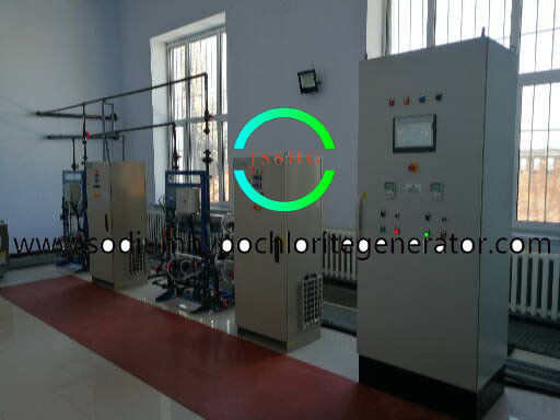 Tandem Bipolar Sodium Hypochlorite Generation System High Throughput