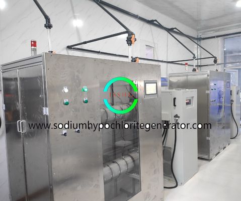 Brine Electrolysis NaCIO Sodium Hypochlorite Disinfection Drinking Water