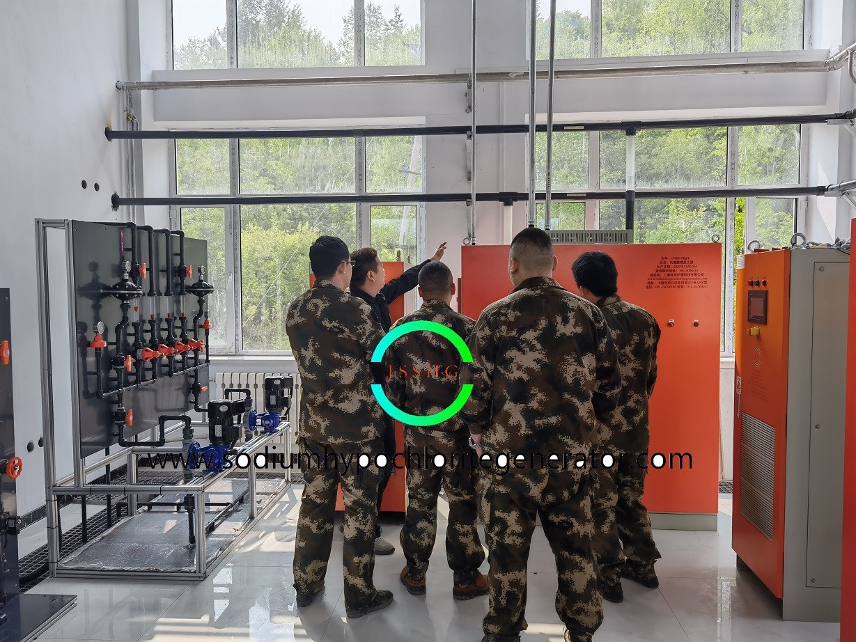 Automatic sodium hypochlorite generator system