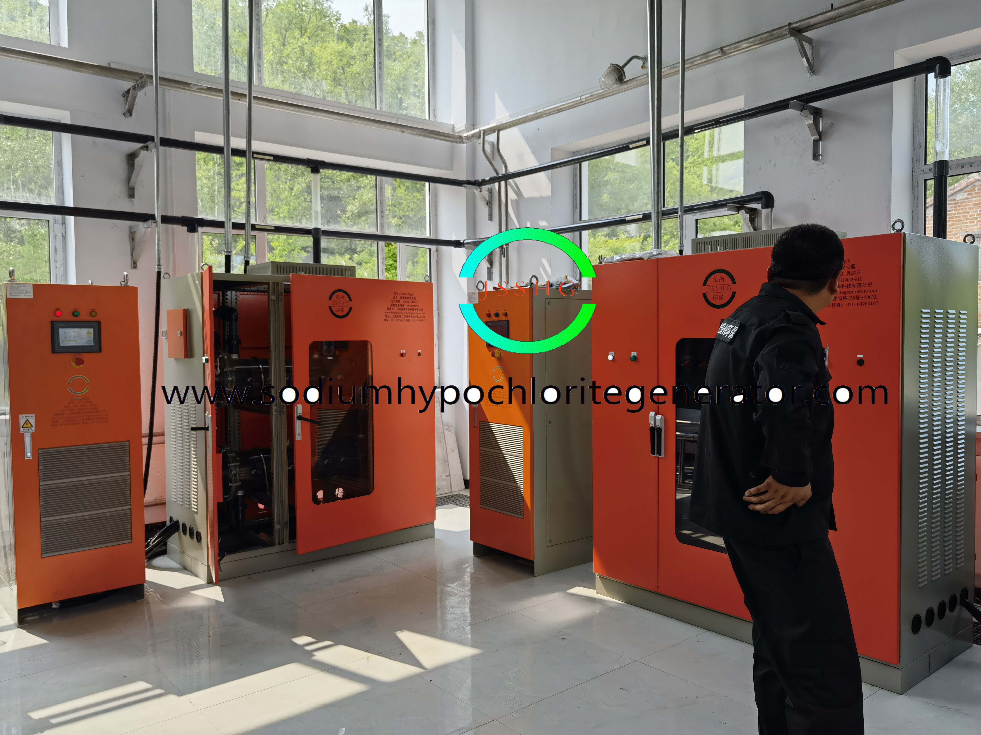 Automatic sodium hypochlorite generator system